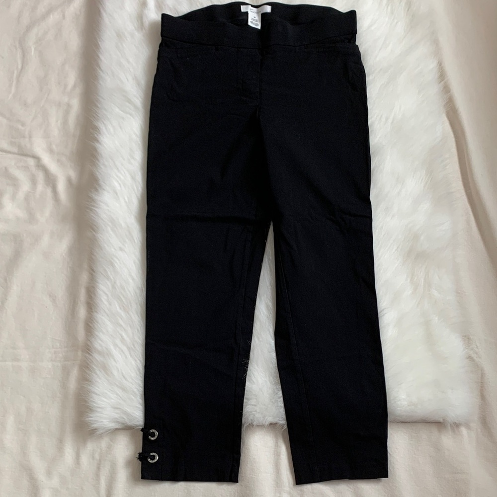 89th & Madison Black Ankle Pants